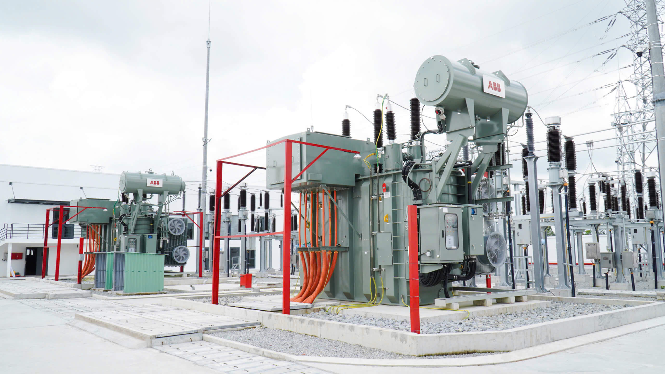 TRẠM ĐIỆN VỚI 05 TRẠM BIẾN ÁP ABB 110/22Kv