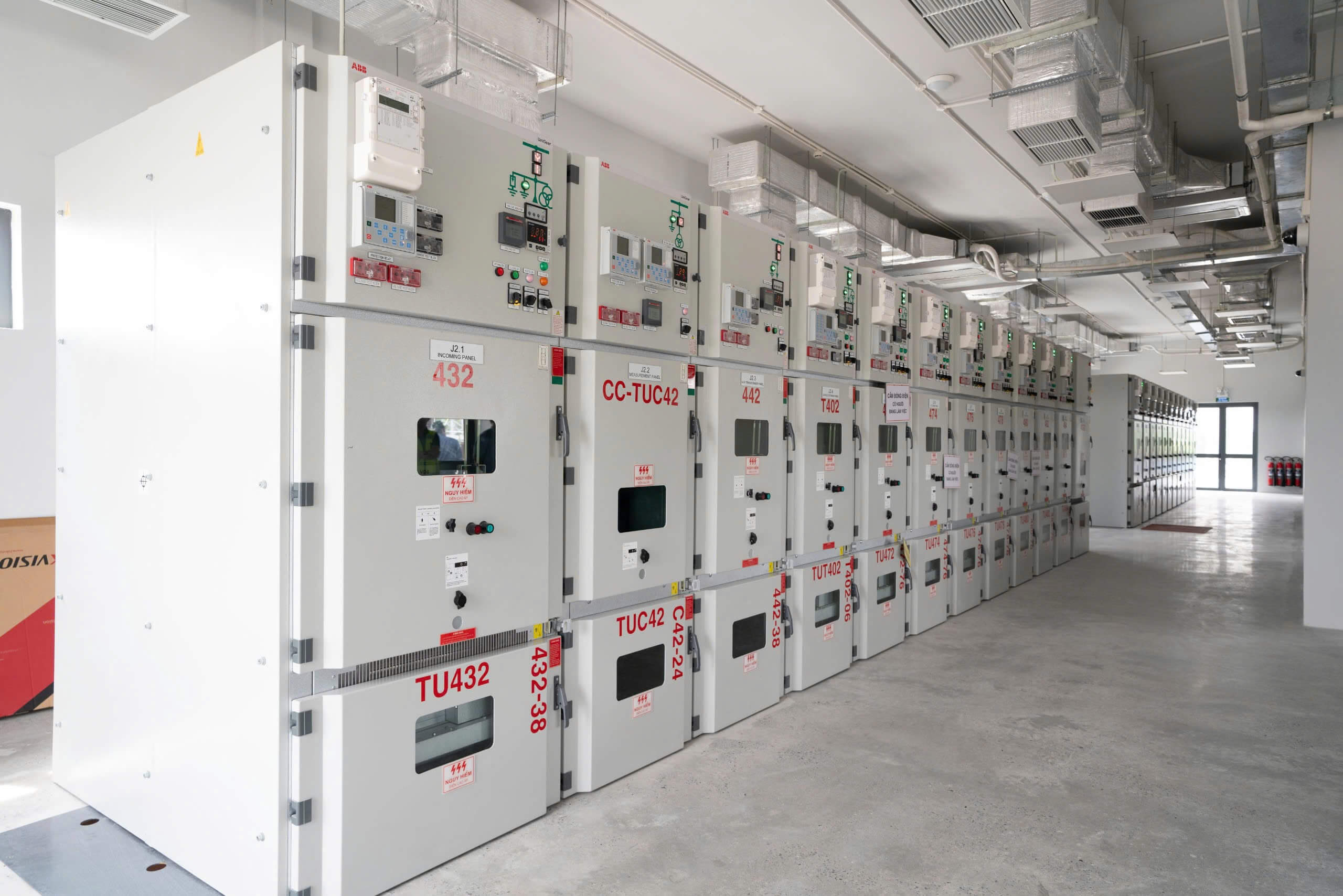 拥有 05 座 ABB 110/22kv 变电站的发电站