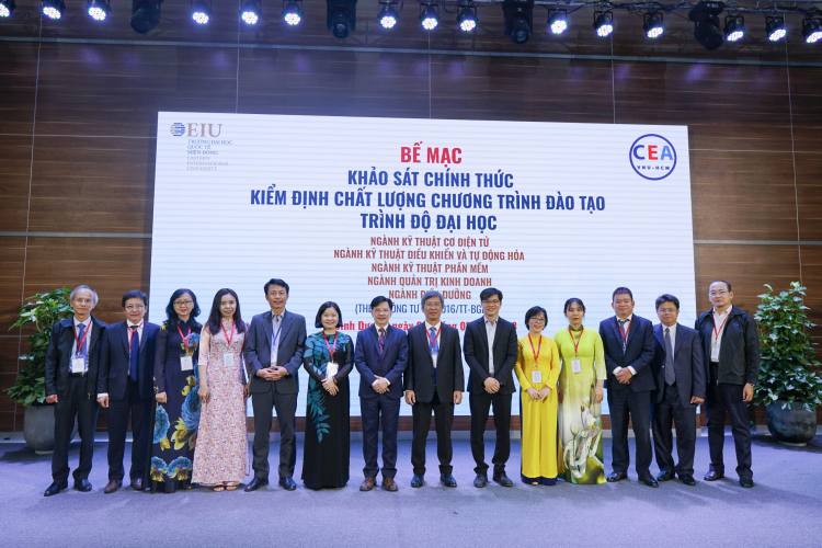 EIU tổ chức Lễ bế mạc Khảo sát chính thức Kiểm định chất lượng 05 chương trình đào tạo trình độ đại học